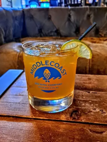 MiddleCoast Brewing Cocktail Drinks Live Music Traverse City